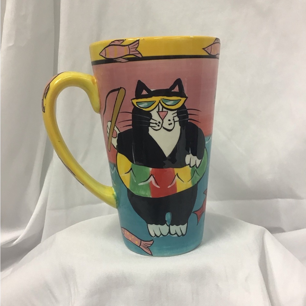 Catzilla coffee mug by Candace Reiter- AVAILABLE!
